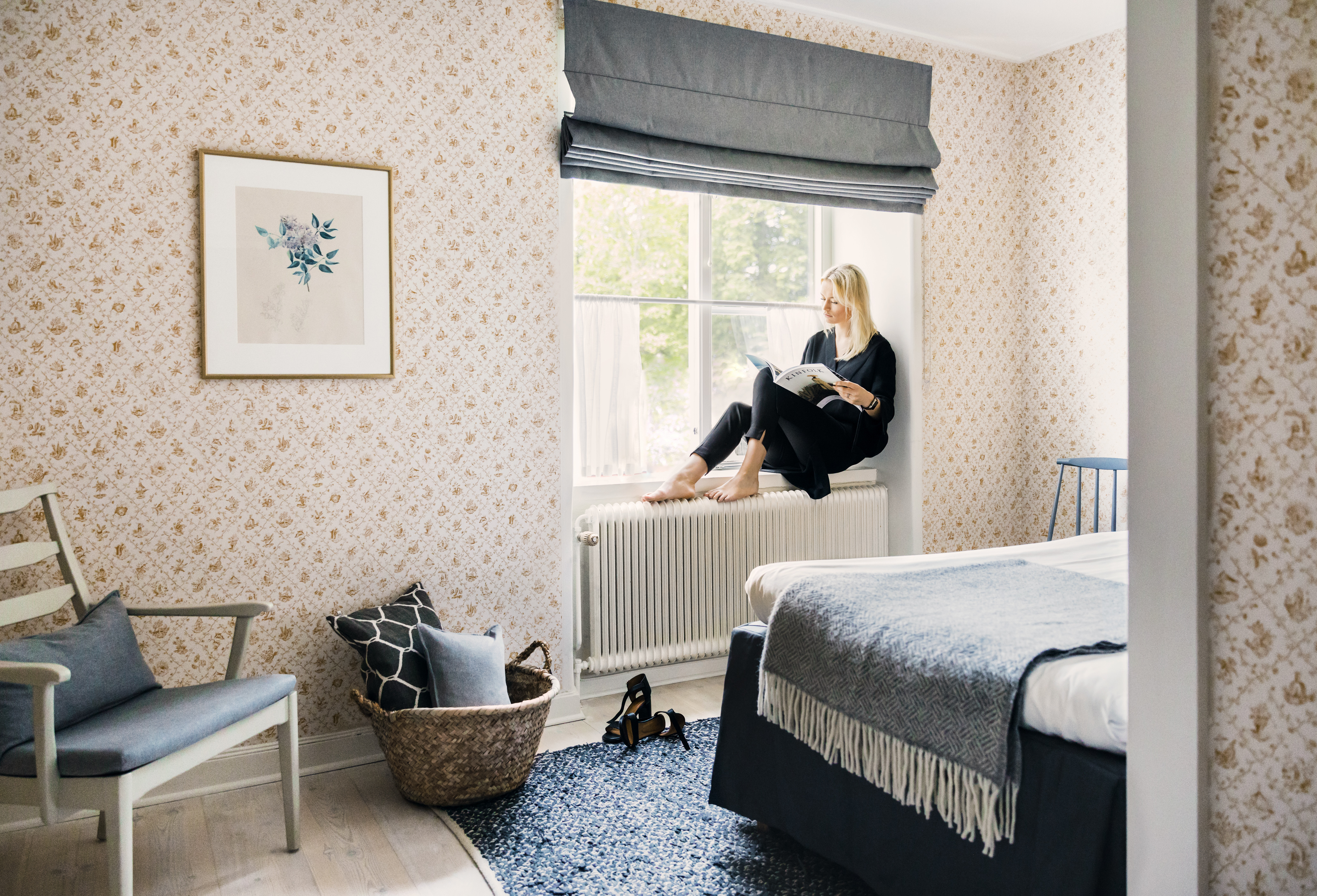 Skandinaviskt inredda hotellrum vid konferens nära Stockholm och Arlanda